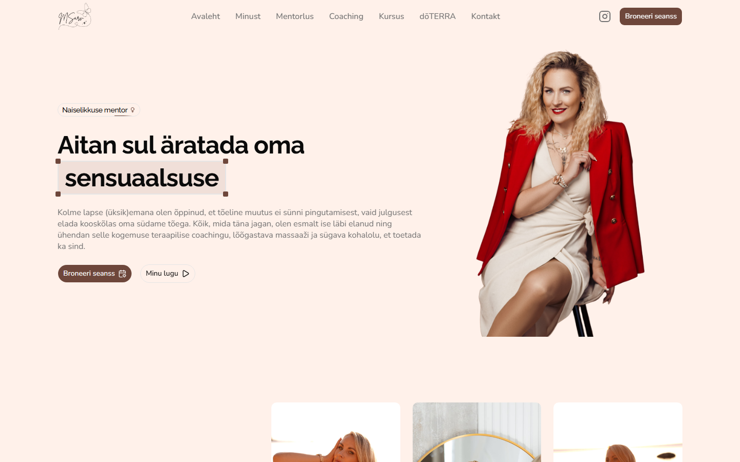 Mariliis Sarv – naiselikkuse mentor