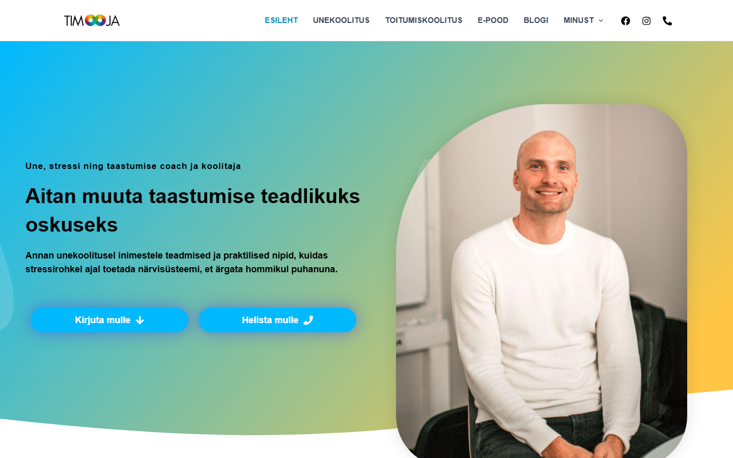Timooja.ee – isiklik bränd