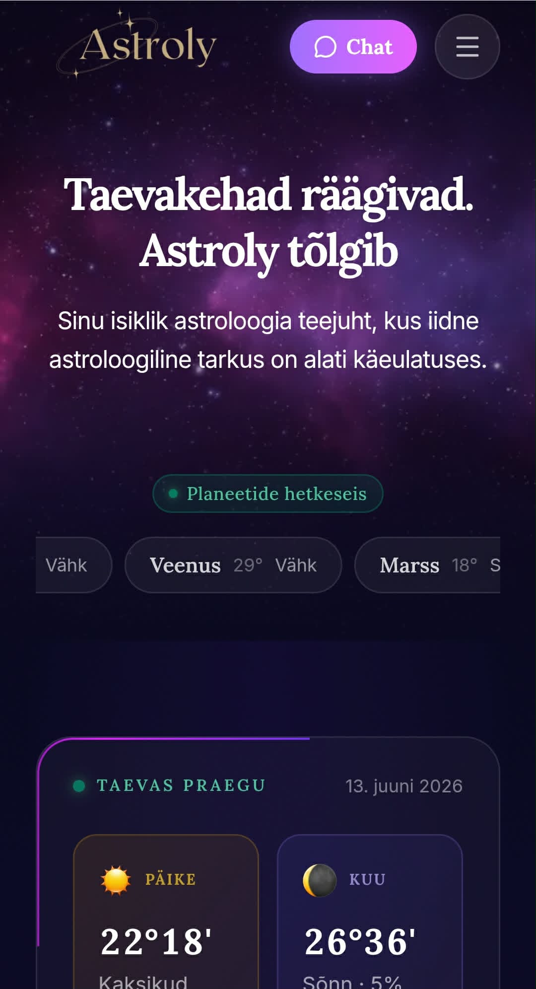 Astroly.ee äpp